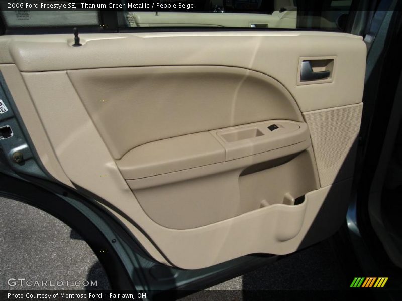 Titanium Green Metallic / Pebble Beige 2006 Ford Freestyle SE