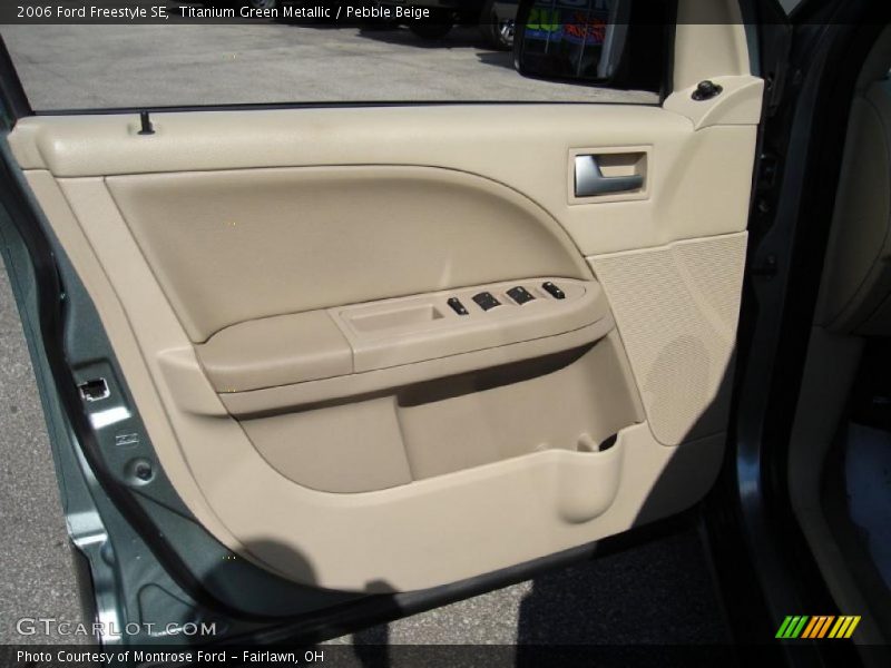 Titanium Green Metallic / Pebble Beige 2006 Ford Freestyle SE