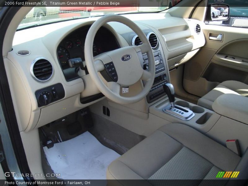 Titanium Green Metallic / Pebble Beige 2006 Ford Freestyle SE