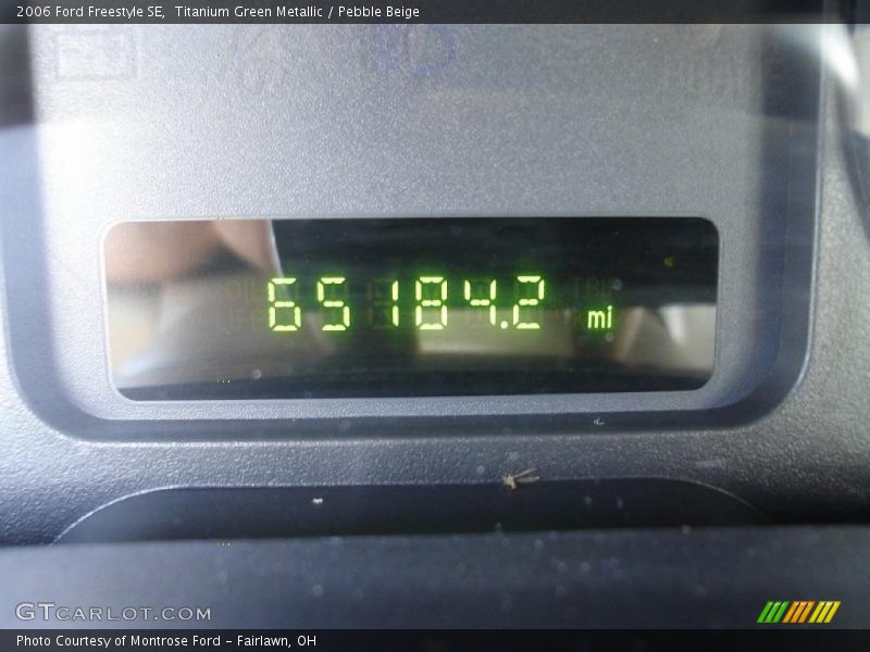Titanium Green Metallic / Pebble Beige 2006 Ford Freestyle SE