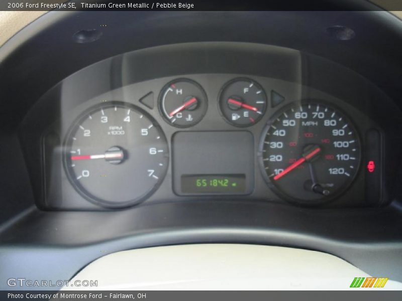Titanium Green Metallic / Pebble Beige 2006 Ford Freestyle SE