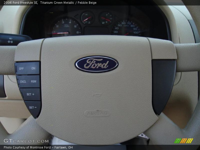 Titanium Green Metallic / Pebble Beige 2006 Ford Freestyle SE