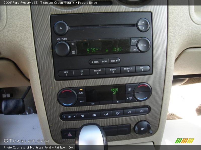 Titanium Green Metallic / Pebble Beige 2006 Ford Freestyle SE