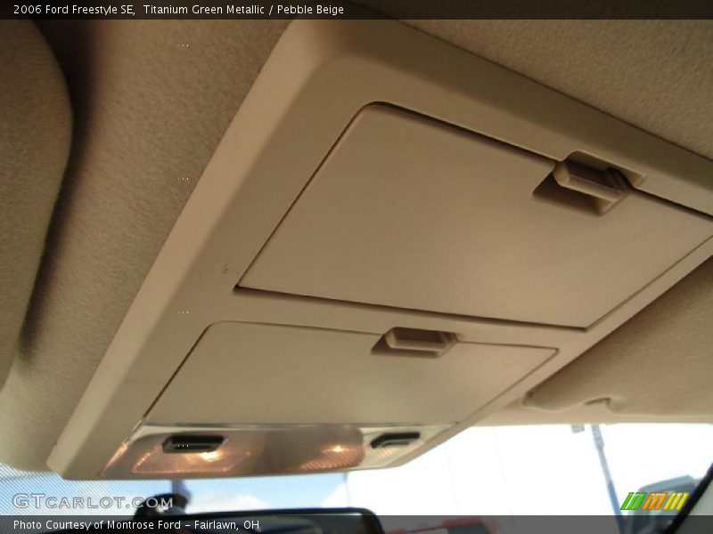 Titanium Green Metallic / Pebble Beige 2006 Ford Freestyle SE