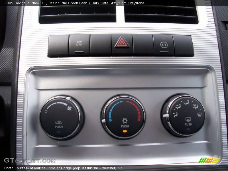 Melbourne Green Pearl / Dark Slate Gray/Light Graystone 2009 Dodge Journey SXT