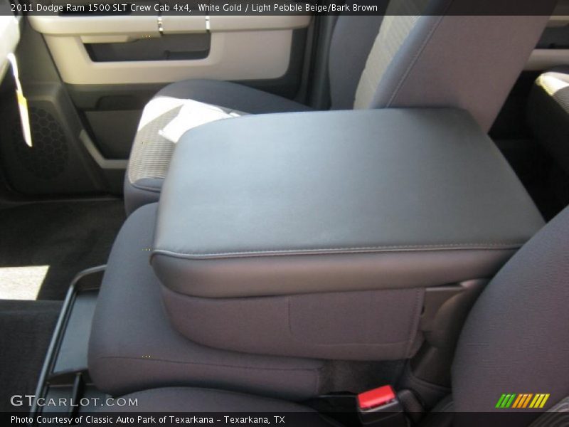 White Gold / Light Pebble Beige/Bark Brown 2011 Dodge Ram 1500 SLT Crew Cab 4x4
