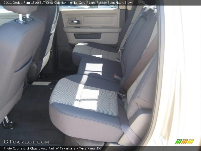 White Gold / Light Pebble Beige/Bark Brown 2011 Dodge Ram 1500 SLT Crew Cab 4x4