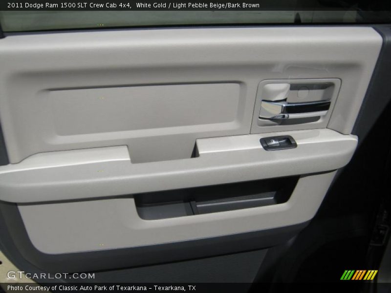 White Gold / Light Pebble Beige/Bark Brown 2011 Dodge Ram 1500 SLT Crew Cab 4x4