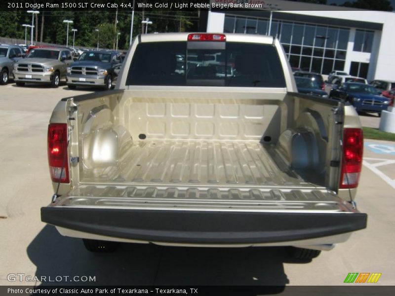 White Gold / Light Pebble Beige/Bark Brown 2011 Dodge Ram 1500 SLT Crew Cab 4x4