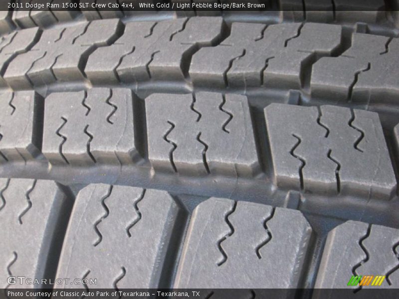 White Gold / Light Pebble Beige/Bark Brown 2011 Dodge Ram 1500 SLT Crew Cab 4x4