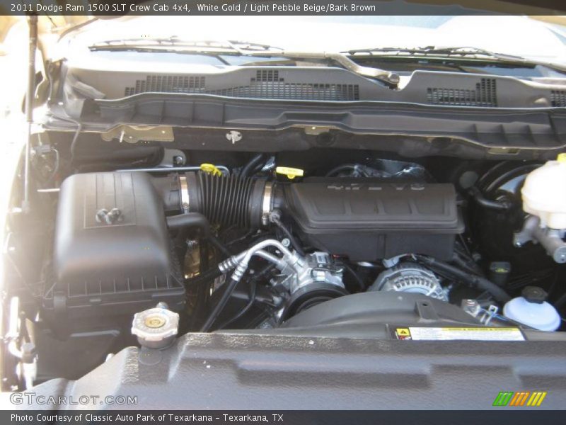 White Gold / Light Pebble Beige/Bark Brown 2011 Dodge Ram 1500 SLT Crew Cab 4x4