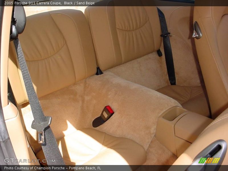 Black / Sand Beige 2005 Porsche 911 Carrera Coupe