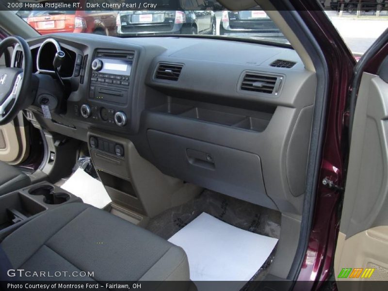 Dark Cherry Pearl / Gray 2008 Honda Ridgeline RT