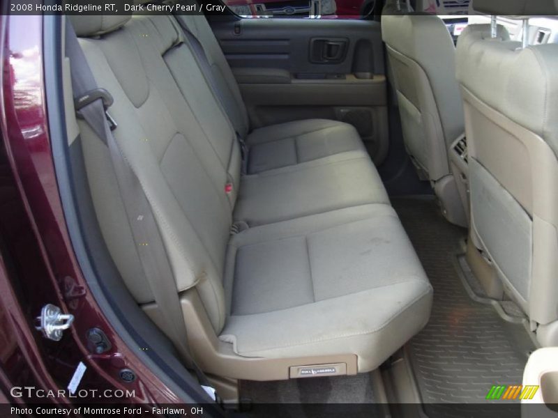 Dark Cherry Pearl / Gray 2008 Honda Ridgeline RT