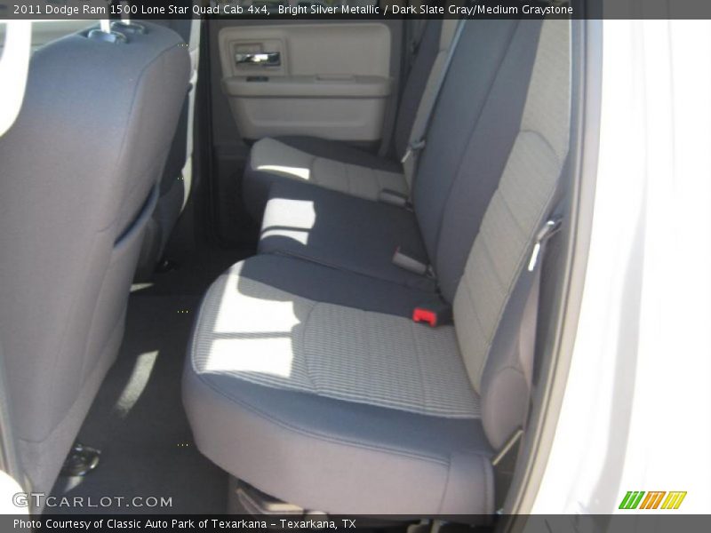 Bright Silver Metallic / Dark Slate Gray/Medium Graystone 2011 Dodge Ram 1500 Lone Star Quad Cab 4x4