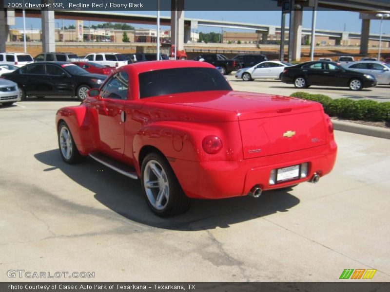 Redline Red / Ebony Black 2005 Chevrolet SSR