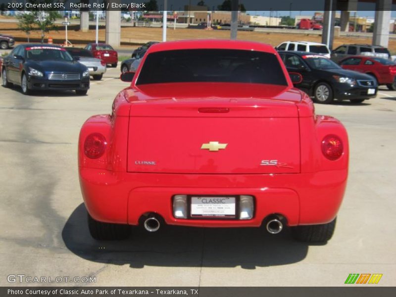 Redline Red / Ebony Black 2005 Chevrolet SSR