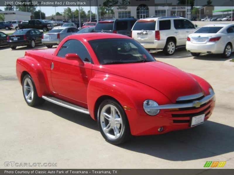 Redline Red / Ebony Black 2005 Chevrolet SSR