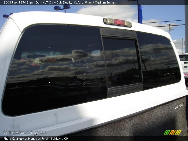 Oxford White / Medium Stone 2008 Ford F350 Super Duty XLT Crew Cab Dually