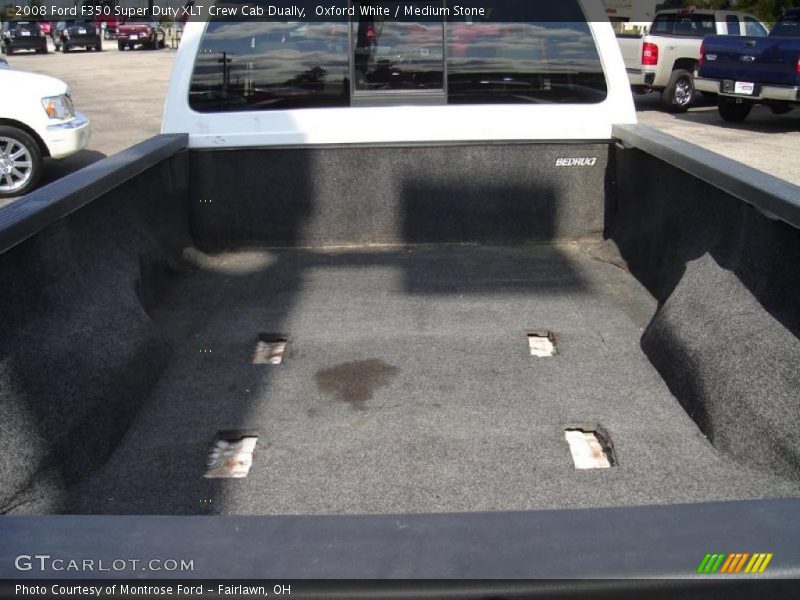 Oxford White / Medium Stone 2008 Ford F350 Super Duty XLT Crew Cab Dually