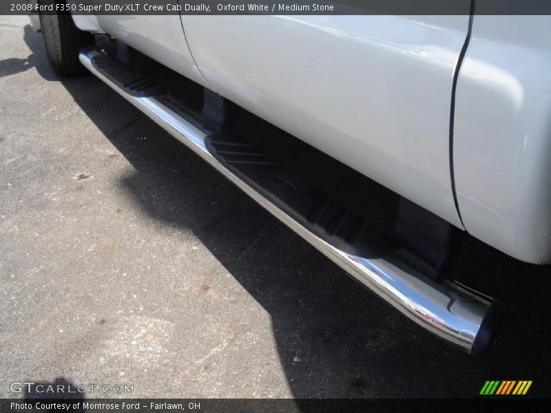 Oxford White / Medium Stone 2008 Ford F350 Super Duty XLT Crew Cab Dually