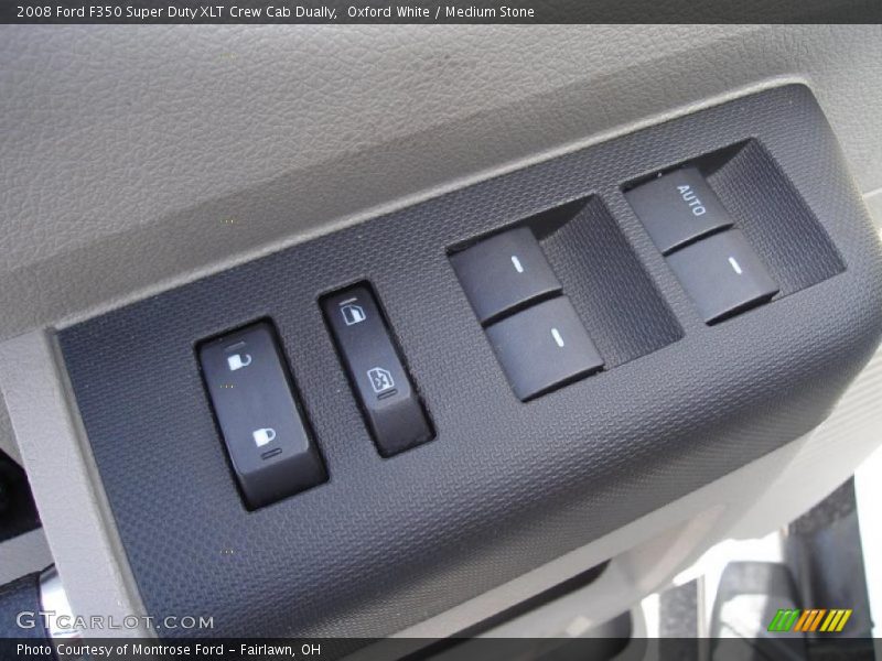 Oxford White / Medium Stone 2008 Ford F350 Super Duty XLT Crew Cab Dually