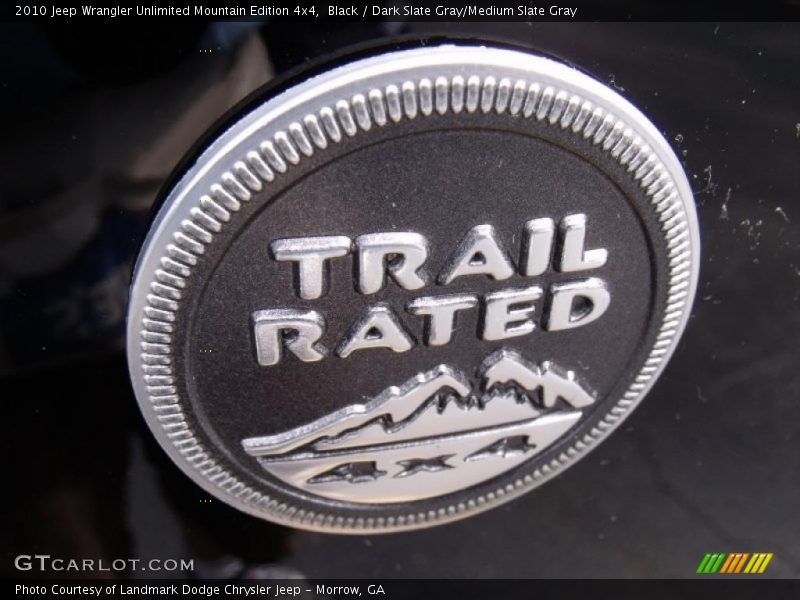 Black / Dark Slate Gray/Medium Slate Gray 2010 Jeep Wrangler Unlimited Mountain Edition 4x4