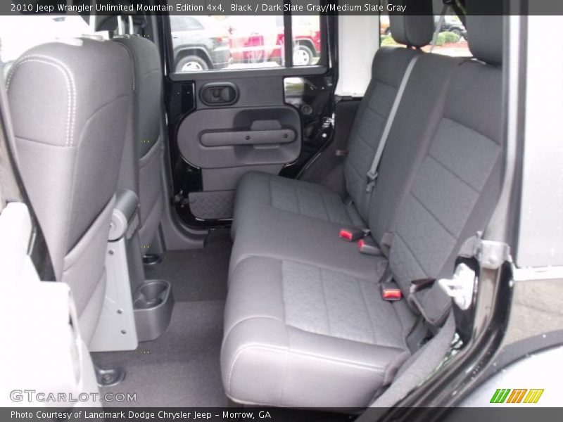 Black / Dark Slate Gray/Medium Slate Gray 2010 Jeep Wrangler Unlimited Mountain Edition 4x4
