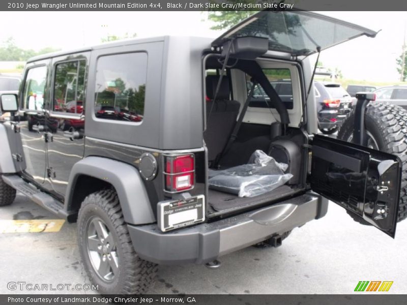 Black / Dark Slate Gray/Medium Slate Gray 2010 Jeep Wrangler Unlimited Mountain Edition 4x4