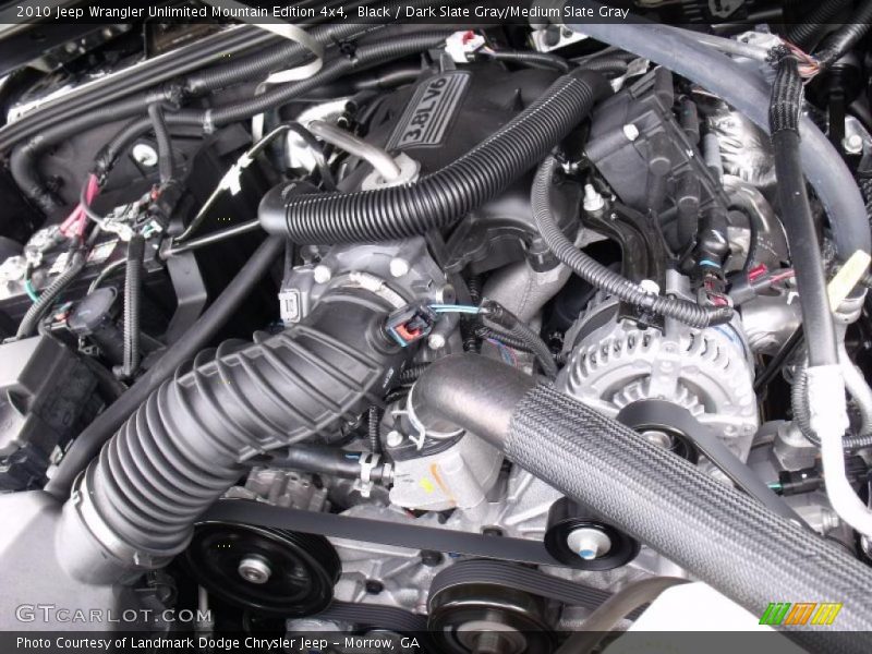 Black / Dark Slate Gray/Medium Slate Gray 2010 Jeep Wrangler Unlimited Mountain Edition 4x4