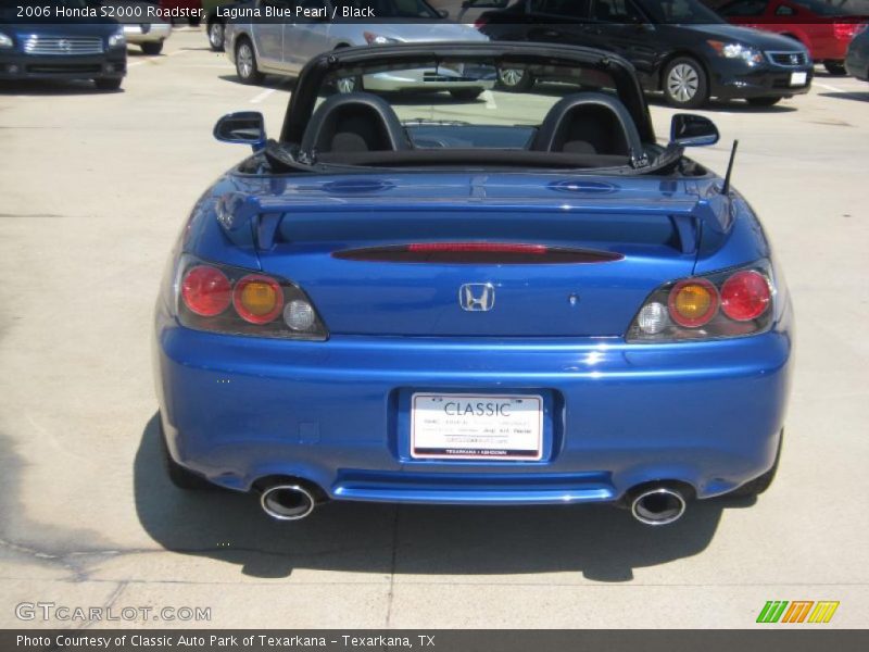 Laguna Blue Pearl / Black 2006 Honda S2000 Roadster