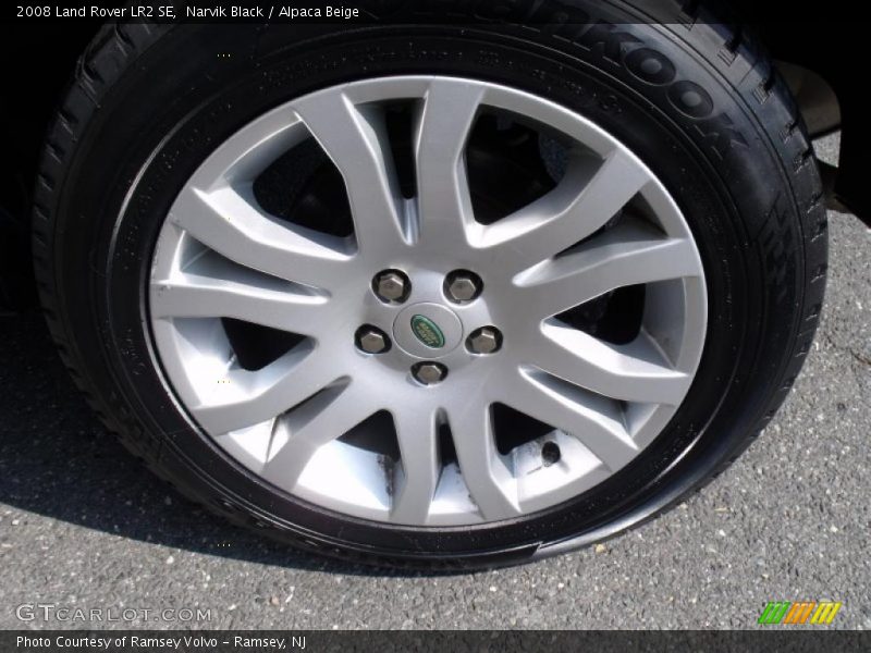 Narvik Black / Alpaca Beige 2008 Land Rover LR2 SE