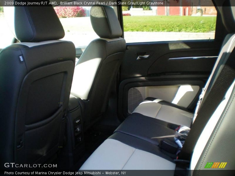 Brilliant Black Crystal Pearl / Dark Slate Gray/Light Graystone 2009 Dodge Journey R/T AWD