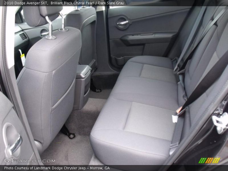 Brilliant Black Crystal Pearl / Dark Slate Gray 2010 Dodge Avenger SXT