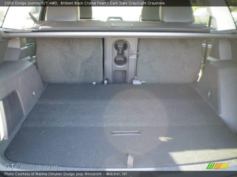 Brilliant Black Crystal Pearl / Dark Slate Gray/Light Graystone 2009 Dodge Journey R/T AWD