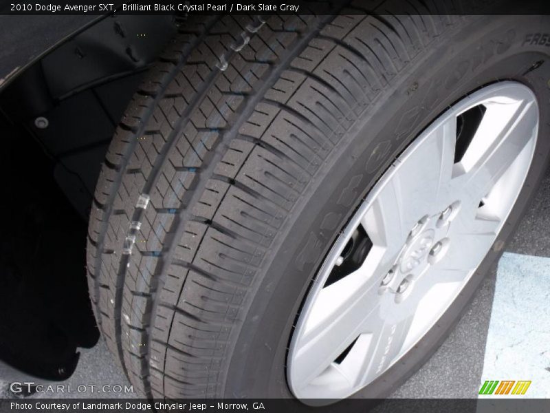 Brilliant Black Crystal Pearl / Dark Slate Gray 2010 Dodge Avenger SXT