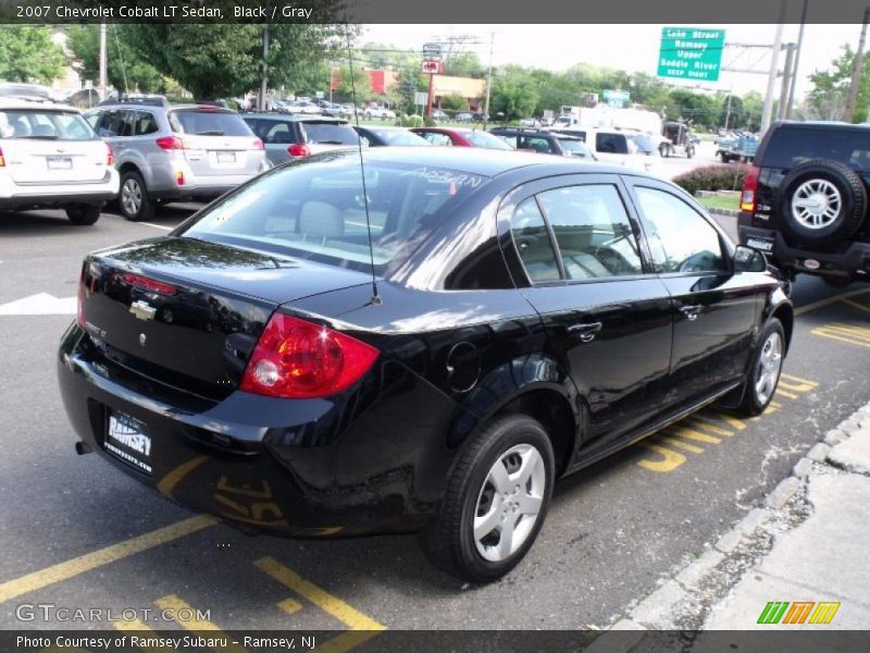 Black / Gray 2007 Chevrolet Cobalt LT Sedan