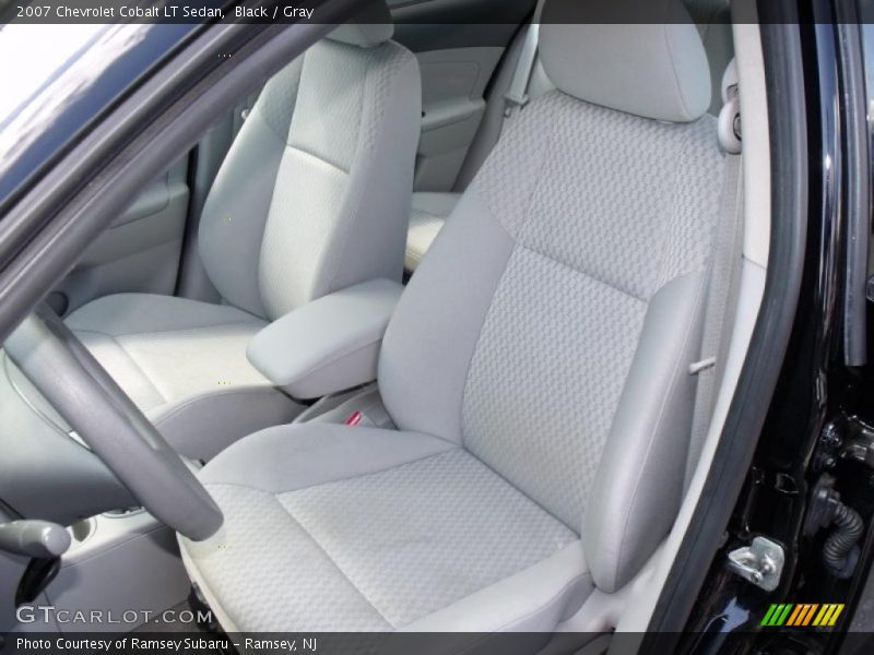 Black / Gray 2007 Chevrolet Cobalt LT Sedan