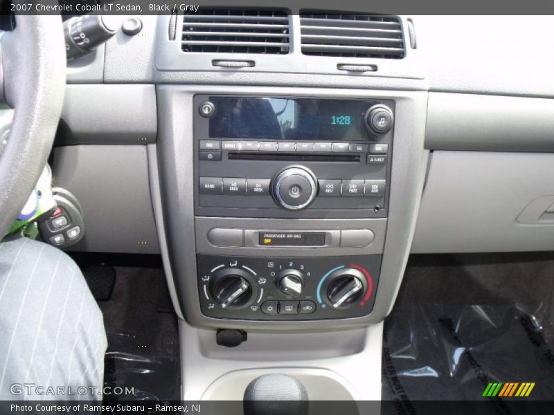 Black / Gray 2007 Chevrolet Cobalt LT Sedan