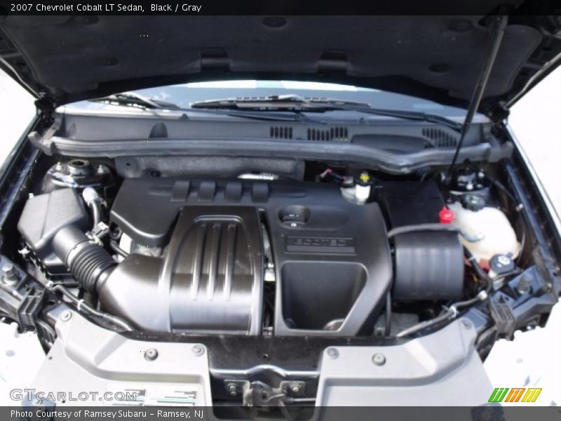 Black / Gray 2007 Chevrolet Cobalt LT Sedan