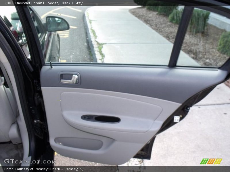 Black / Gray 2007 Chevrolet Cobalt LT Sedan