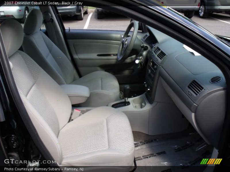 Black / Gray 2007 Chevrolet Cobalt LT Sedan