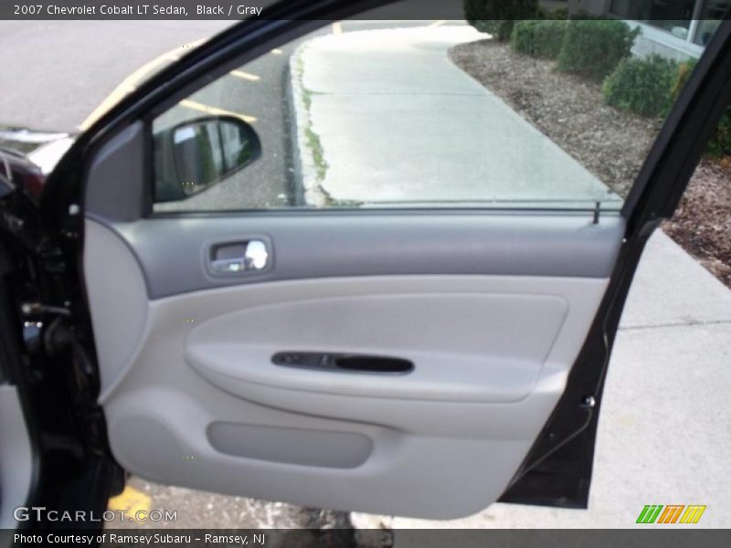 Black / Gray 2007 Chevrolet Cobalt LT Sedan