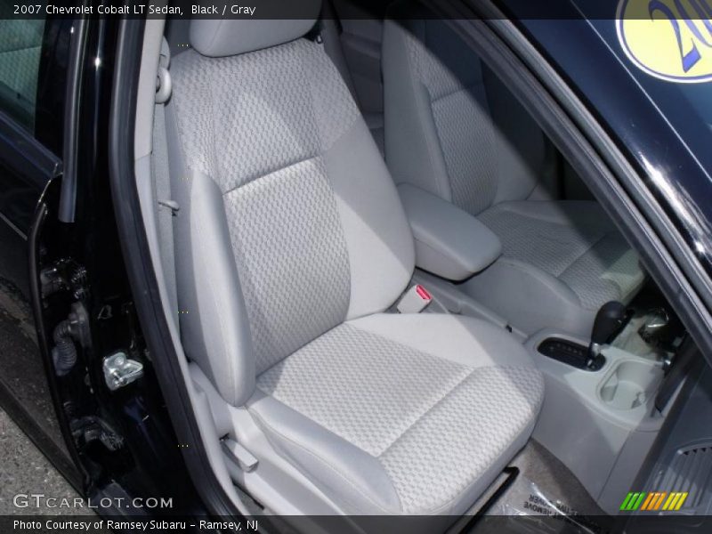 Black / Gray 2007 Chevrolet Cobalt LT Sedan