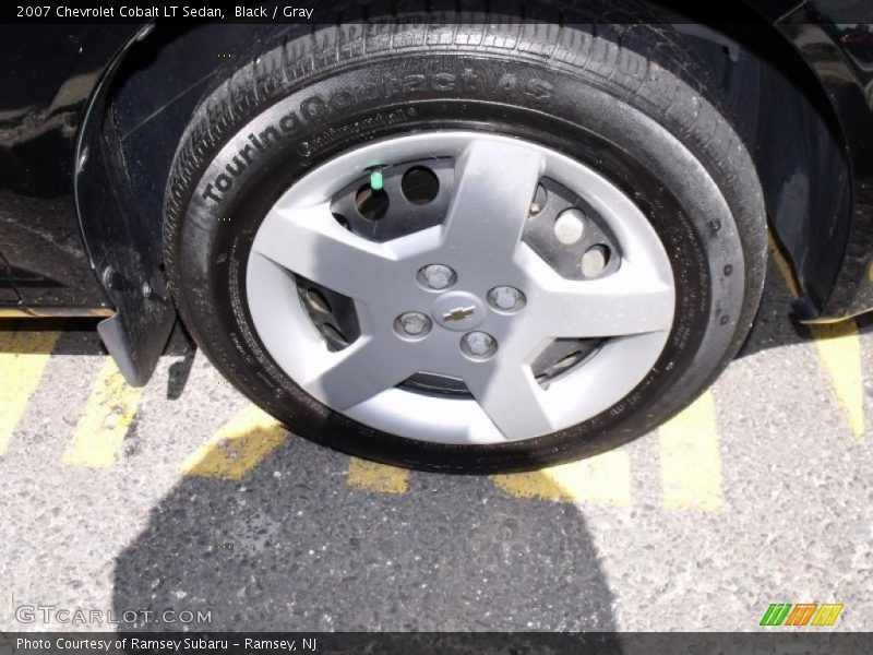 Black / Gray 2007 Chevrolet Cobalt LT Sedan
