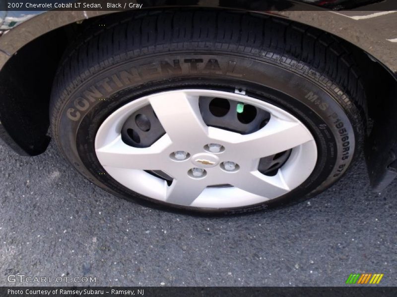 Black / Gray 2007 Chevrolet Cobalt LT Sedan