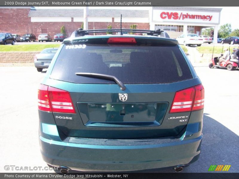Melbourne Green Pearl / Dark Slate Gray/Light Graystone 2009 Dodge Journey SXT