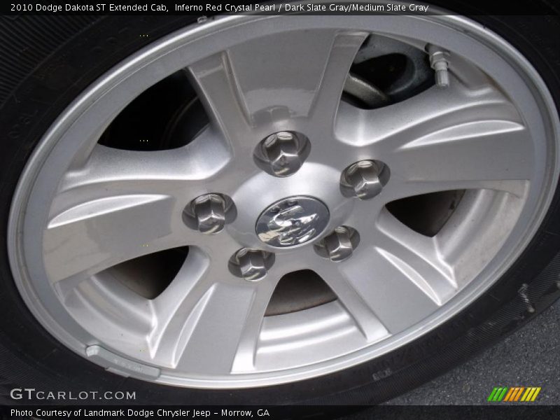 Inferno Red Crystal Pearl / Dark Slate Gray/Medium Slate Gray 2010 Dodge Dakota ST Extended Cab
