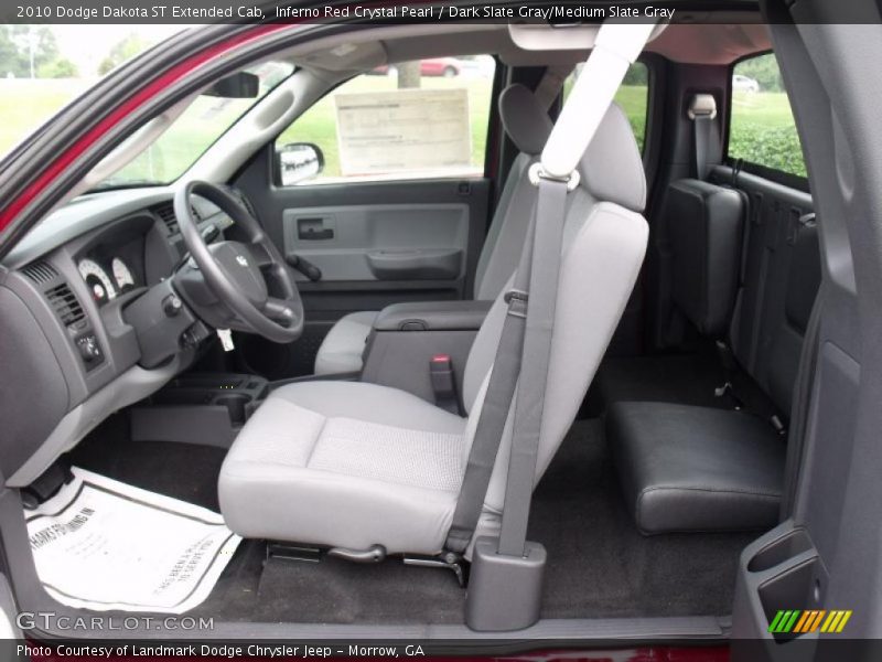 Inferno Red Crystal Pearl / Dark Slate Gray/Medium Slate Gray 2010 Dodge Dakota ST Extended Cab