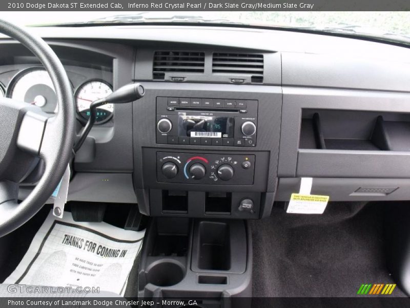 Inferno Red Crystal Pearl / Dark Slate Gray/Medium Slate Gray 2010 Dodge Dakota ST Extended Cab